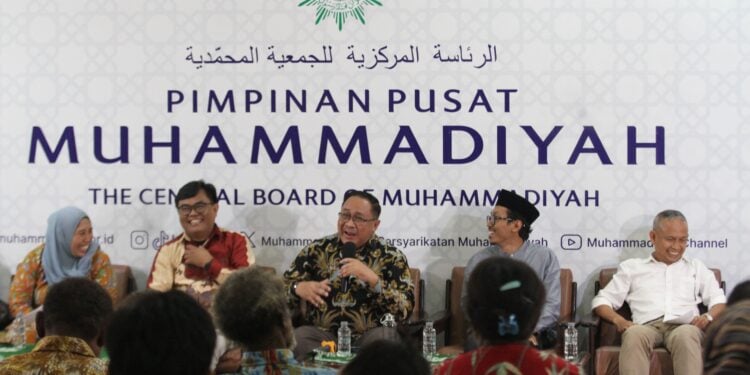 Suasana diskusi Tanggung jawab profetik kaum agamawan : Menjaga alam dan berpihak pada yang tertindas. Gedung PP Muhammadiyah Jln. Menteng Raya, No. 62 Jakarta Pusat. (24 Juni 2025)