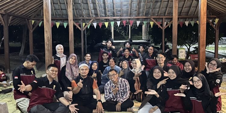 Sosialisasi tim pelaksana PPKO IMM Fisipol UMY bersama pihak Desa Guwosari, Pajangan, Bantul. (18/07/25)