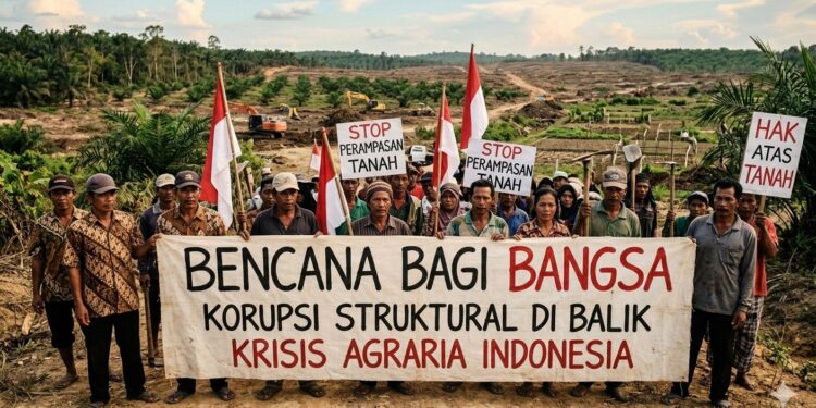 Bencana bagi Bangsa, Korupsi Struktural di Balik Krisis Agraria Indonesia